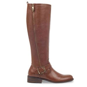 Brown rider boots- size 8